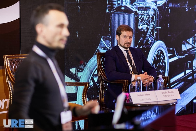During the first day of the forum at the panel discussion on urbanism, real estate and consumers CEO of NAI Ukraine Vitalii Boiko told about differences in approaches to work in Kazakshtan and Ukraine, as well as explained how global trends influence real estate in various countries. Among other speakers of the panel discussion were Andriy Vavrysh, CEO SAGA DEvelopment, as well as Arie Shwartz, CEO Seven Hills International Development and Andriy Mima, co-founder of Lun.ua and Flatfy.
