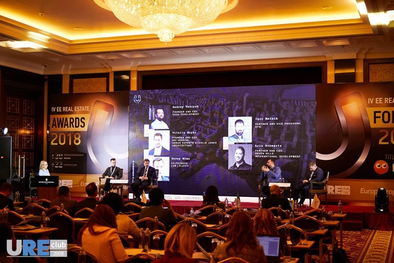 Results of IV EE Real Estate Forum & Awards: recognition of NAI Ukraine as a broker of the year, meetings with international developers, discussion on the future of development