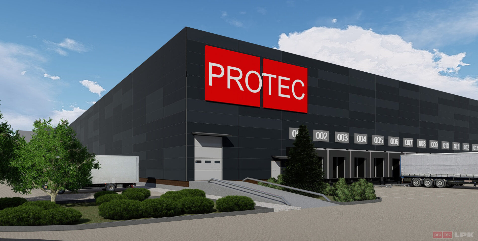 Логистический комплекс Protec Zymna Voda